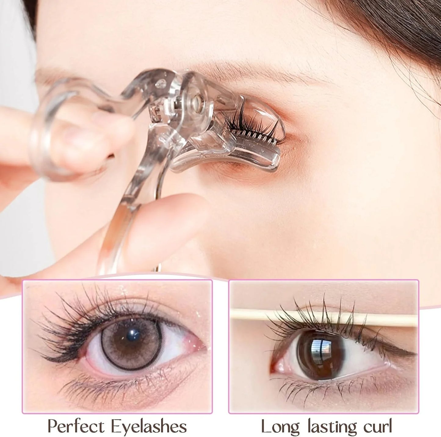 ✨ Crystal‐Clear Lash Curler ✨