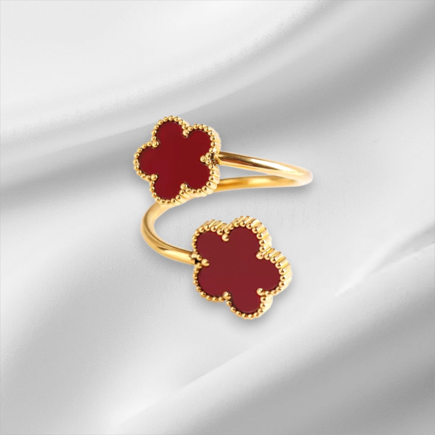 CloveJewels™ Adjustable Ring