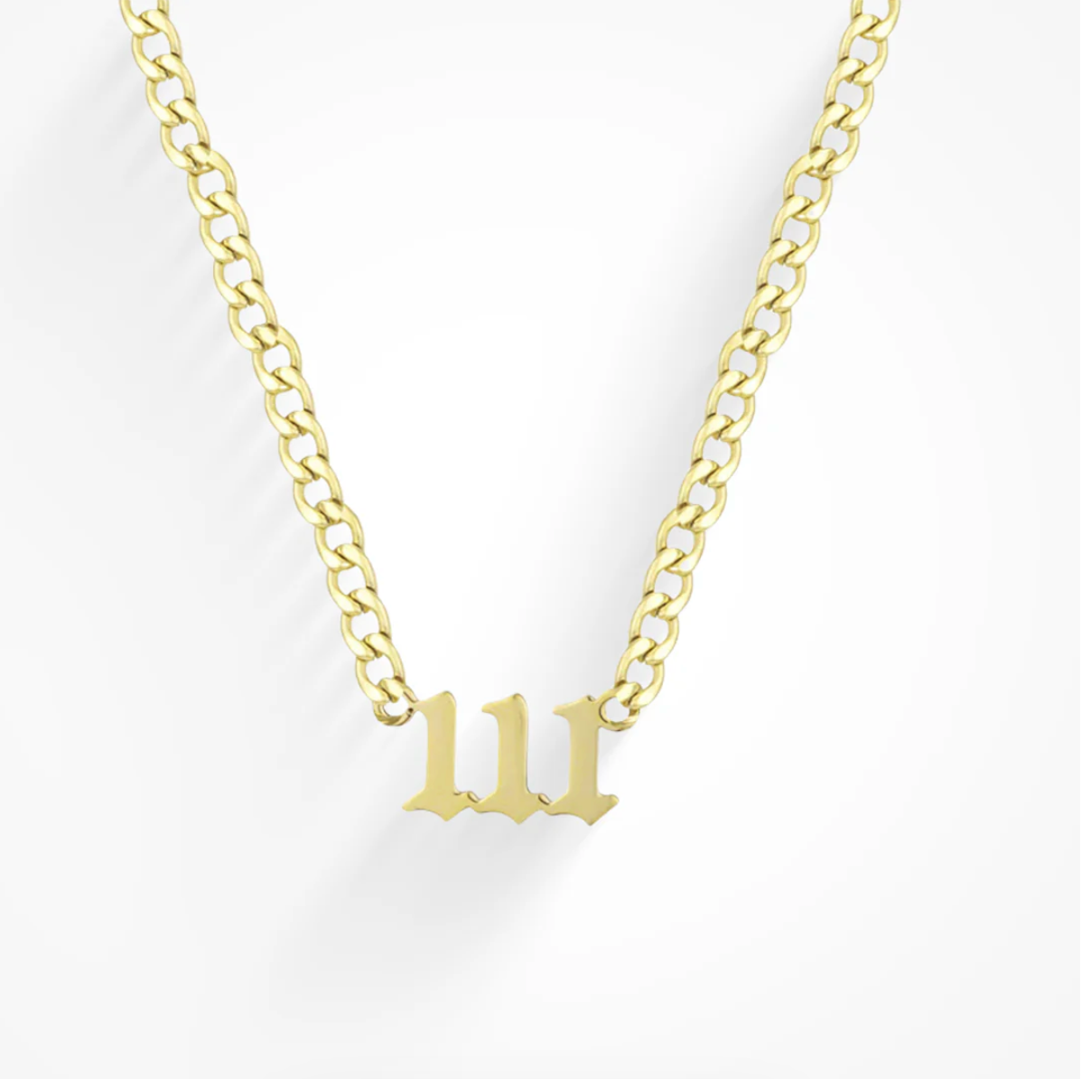 CloveJewels™ Angel number necklace