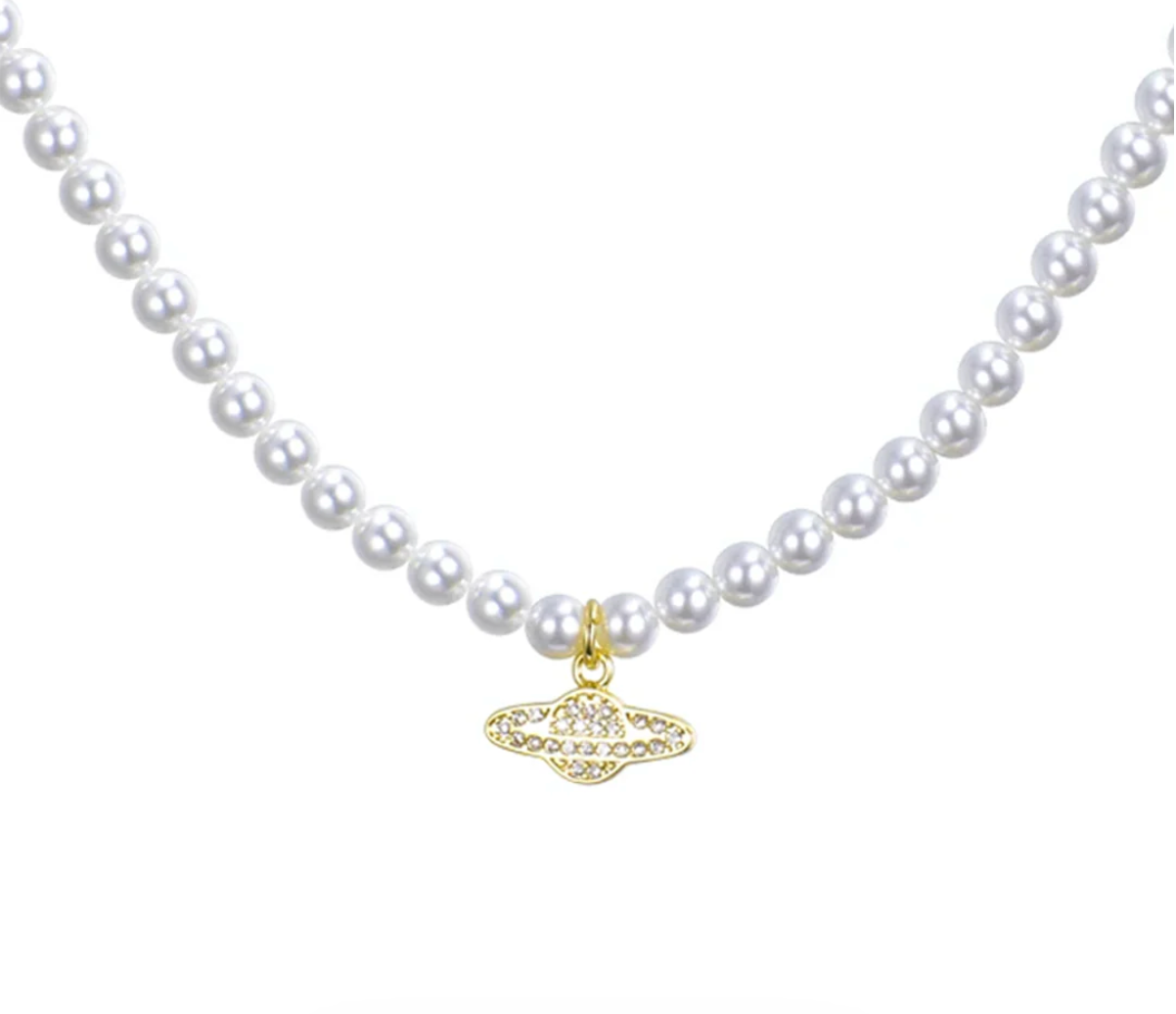 CloveJewels™ Space Pearl Necklace