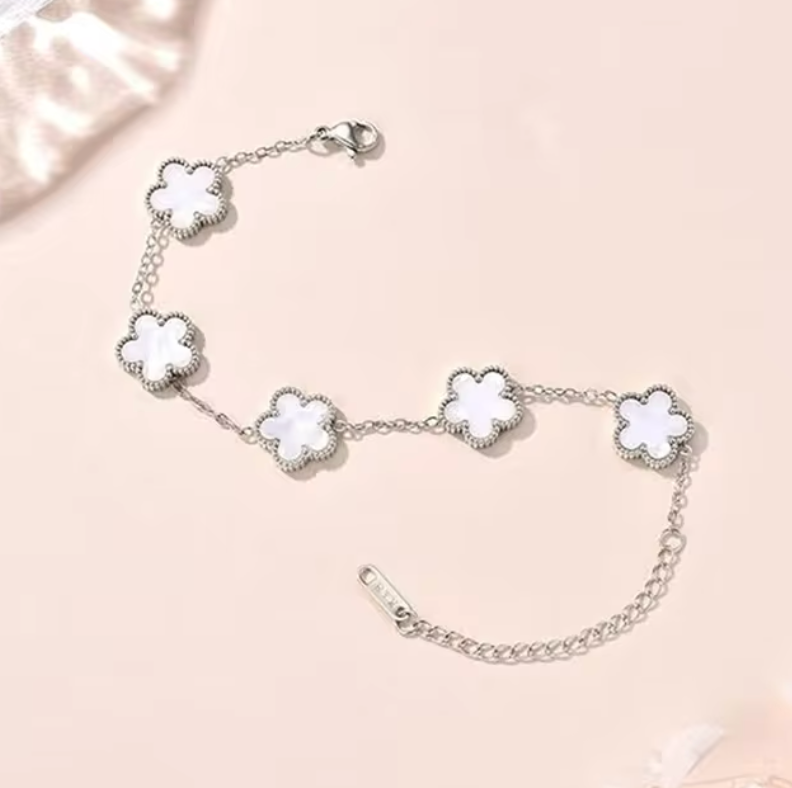 CloveJewels™ Clover Bracelet (silver)