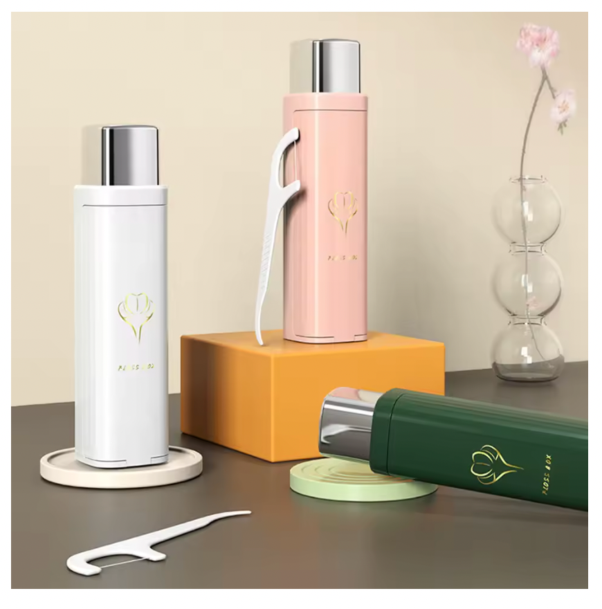 Pop-Up Floss Dispenser + FREE 100 Floss Picks