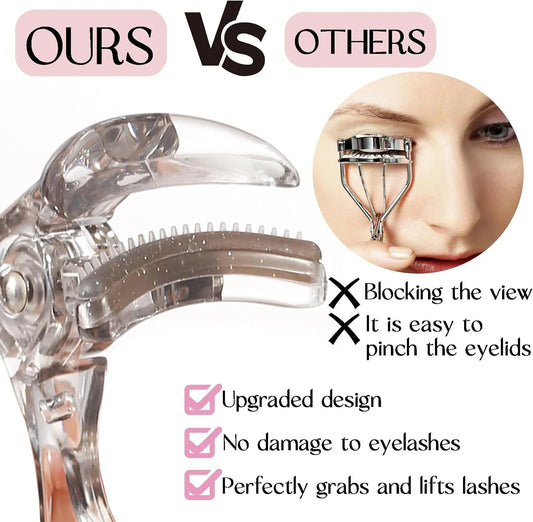 ✨ Crystal‐Clear Lash Curler ✨