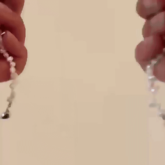 Boujee Pearl Necklace – Heart Charm (Gold & Silver) + Free Pearl Ring 🎁