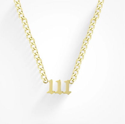 CloveJewels™ Angel number necklace