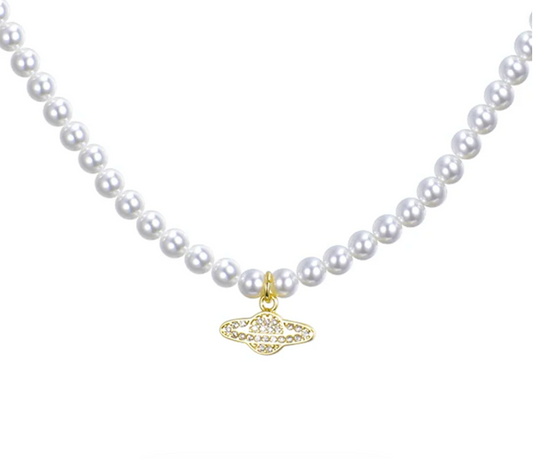 CloveJewels™ Space Pearl Necklace