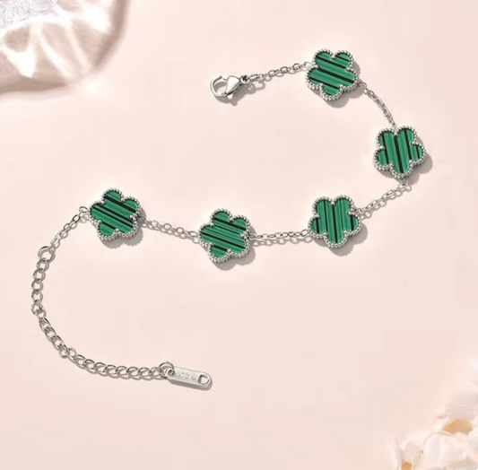 CloveJewels™ Clover Bracelet (silver)