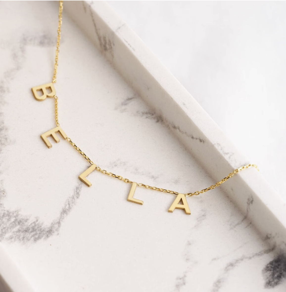 Custom Name Pendant Necklace – Personalized Stainless Steel Jewelry