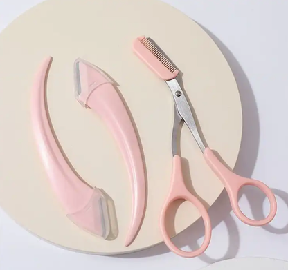 Multi-Use Eyebrow and Facial Razor Set