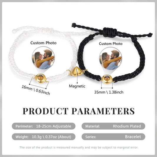 Projection Couple Bracelet - Personalized Romantic Gift 💞
