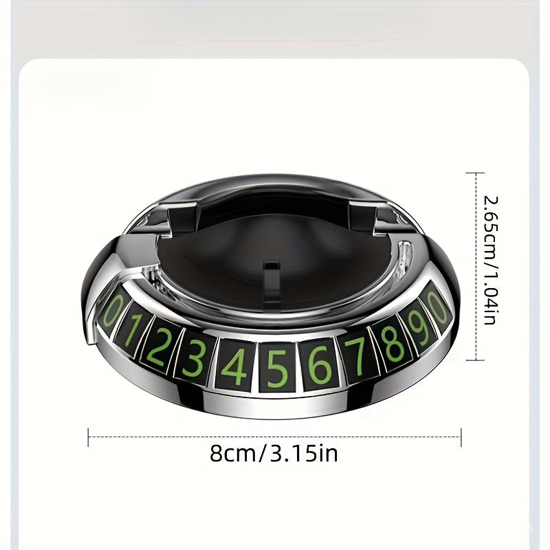 360° Magnetic Car Phone Holder - Sleek & Secure Dashboard Mount